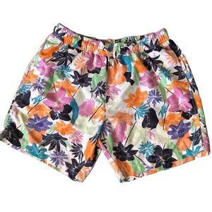 DVF x Onia Charles 7 Swim Shorts Trunks Multi Size XL *FLAWED*